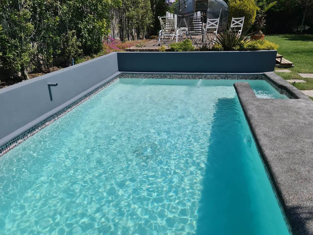 reparación de piscinas pintura - diamond brite chile